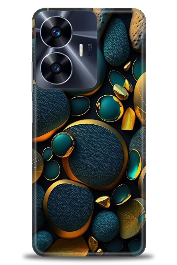 C55 4g Compatible A+ Plus Case + Ceramic Unbreakable Screen Protector - 345 - 1