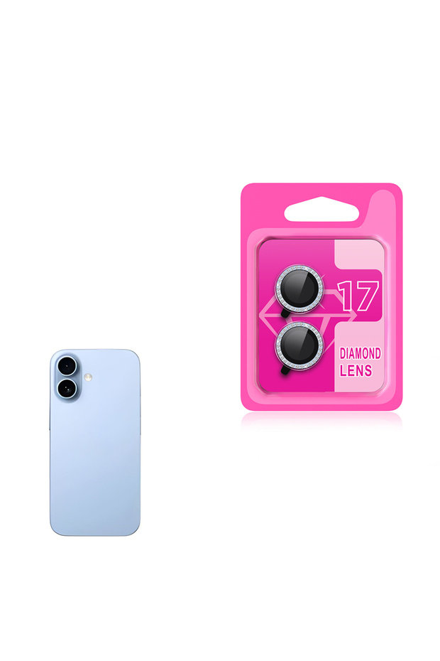 واقي عدسة الكاميرا لهاتف iPhone 17 CL-06 - رمادي - 2