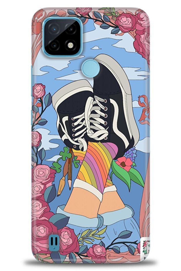 حافظة متوافقة مع C21 A+ Plus + واقي شاشة سيراميك غير قابل للكسر - 447 - 1