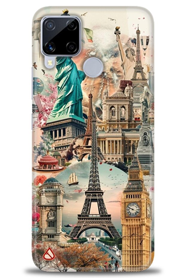 حافظة متوافقة مع C15 A+ Plus + واقي شاشة سيراميك غير قابل للكسر - 264 - 1