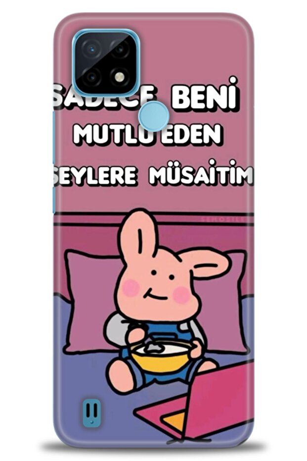 حافظة متوافقة مع C21 A+ Plus + واقي شاشة سيراميك غير قابل للكسر - 166 - 1