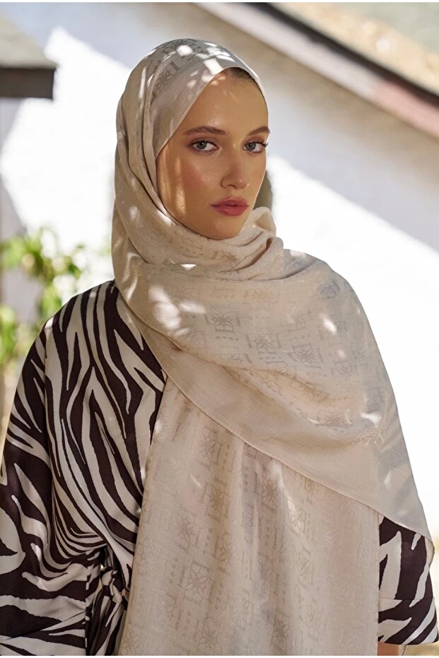 LİNEN MONEGRAM KREM - 4