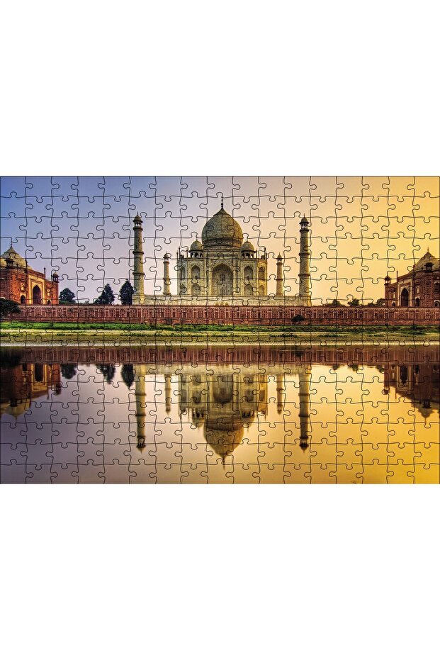 Cakasepetim Taj Mahal Image 120 Piece Puzzle Jigsaw Mdf (Wood)