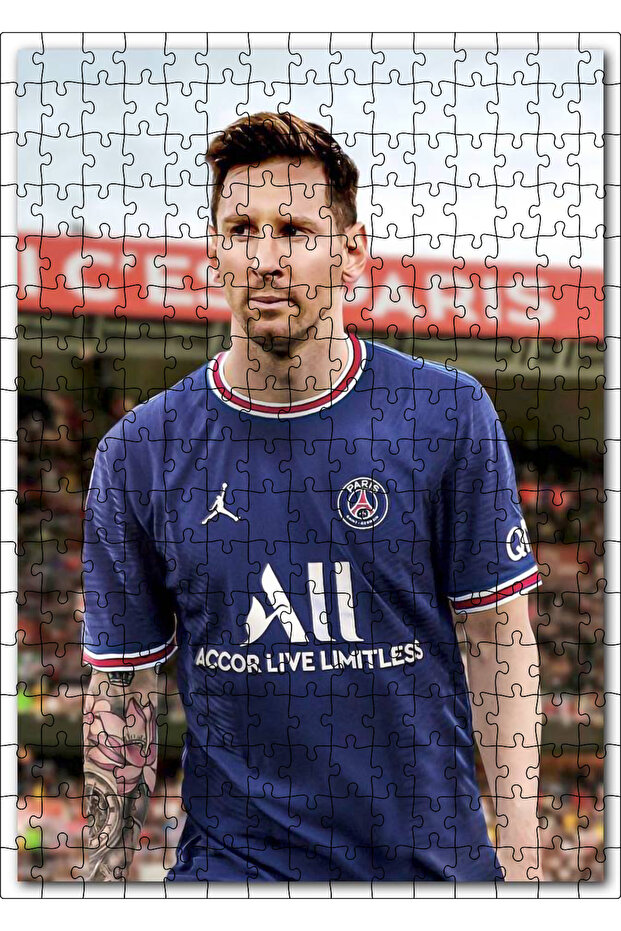 Cakasepetim Messi Psg on the Field 255 Piece Puzzle Jigsaw Mdf (Wood)