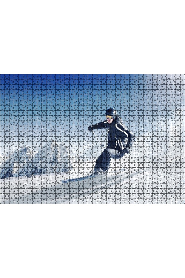 Cakasepetim Kayak Extreme Sports 1000 Piece Puzzle Jigsaw Mdf (Wood)