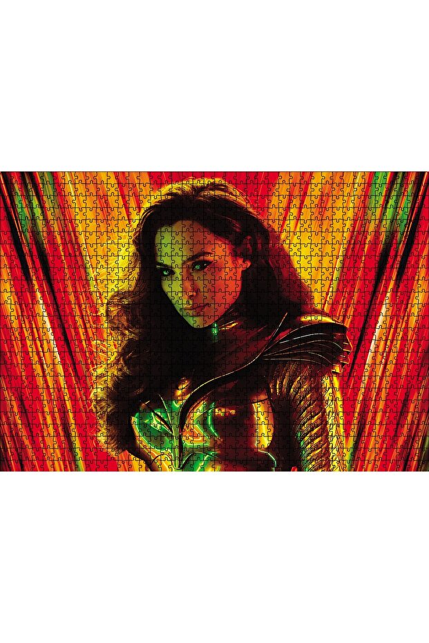 Cakasepetim Gal Gadot Image 1000 Piece Puzzle Jigsaw Mdf (Wood)