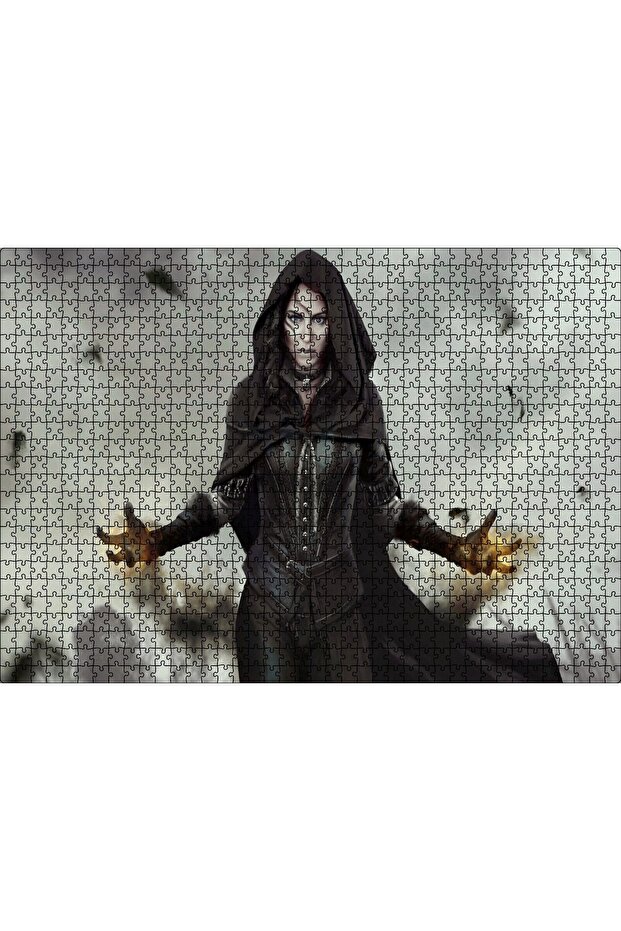 Cakasepetim the Witcher 3 Wild Hunt 1000 Piece Puzzle Jigsaw Mdf (Wood)