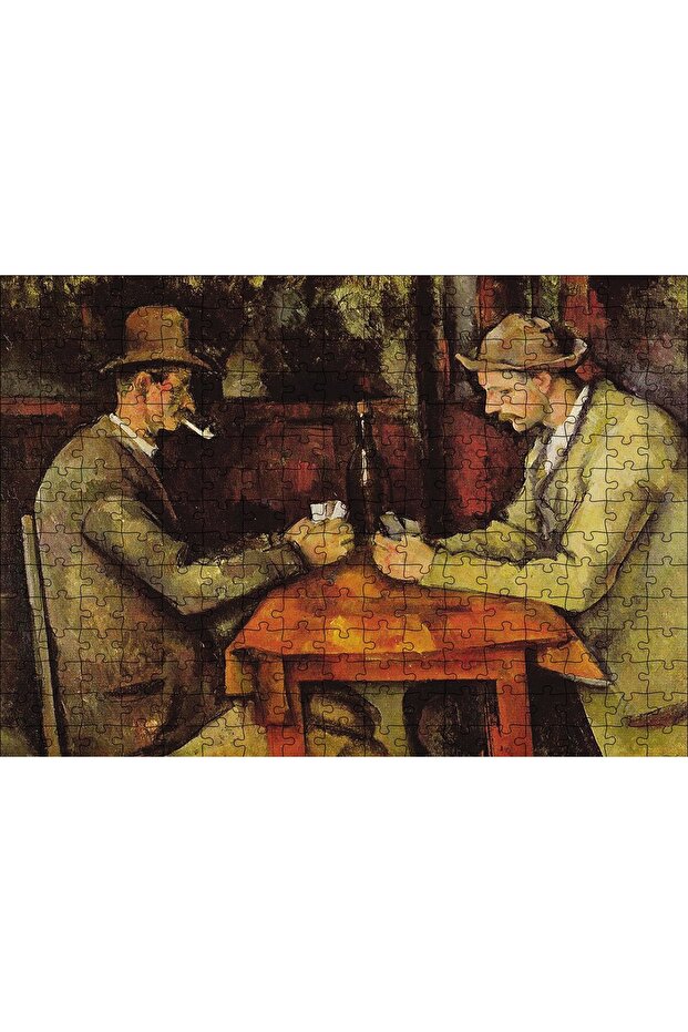 Cakasepetim Paper Players Paul Cezanne 120 Piece Puzzle Jigsaw Mdf (Wood)