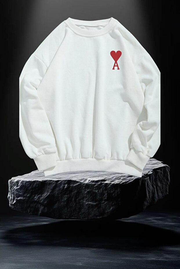 Ami Baskılı Sweatshirt - 1