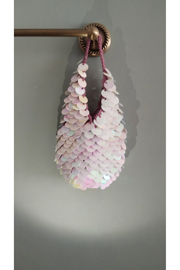 Pullu abiye çanta - 3