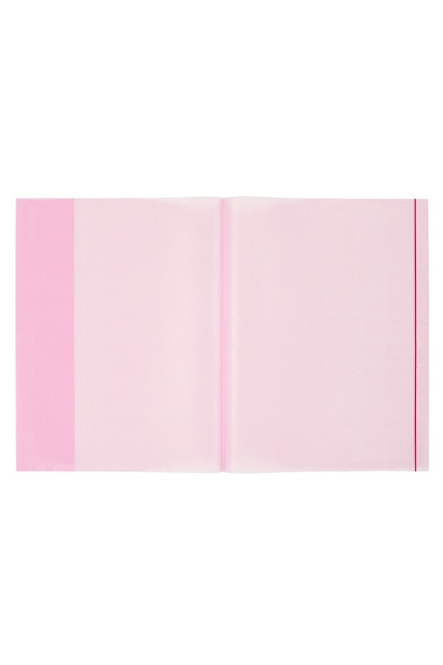 A4 Ready-Made Notebook Container 5-Pack Transparent Red Box of 20 - 1