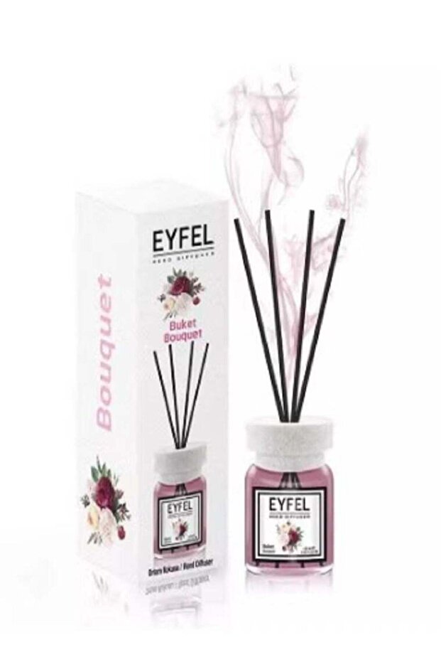Fresh Flower Bouquet Scented Room Reed Diffuser Air Scent Set (120ml)