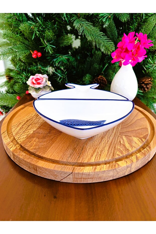 Marines Sunum Tabağı - 2 Parça - 23 cm - 8