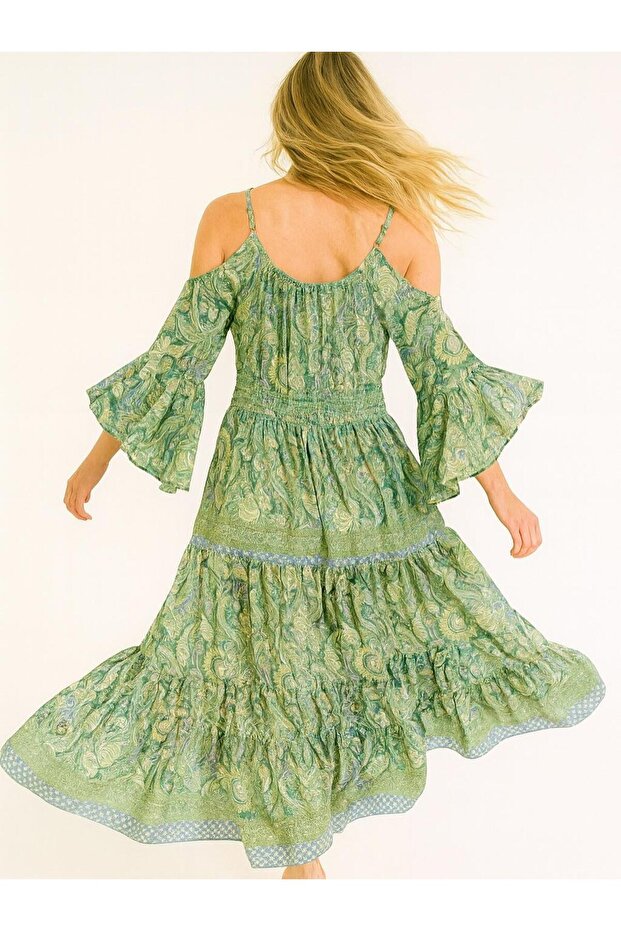 İtalyan İpek Elbise - 2