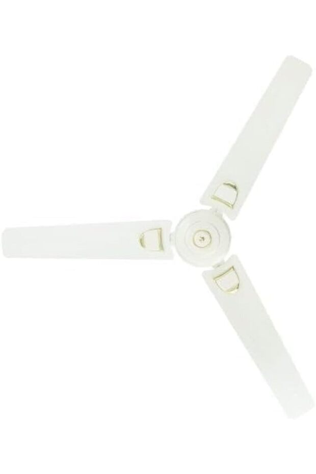 India-Metro Super Gem 142 cm Ceiling Fan – 3 Blade, White, High-Speed & Energy Efficient