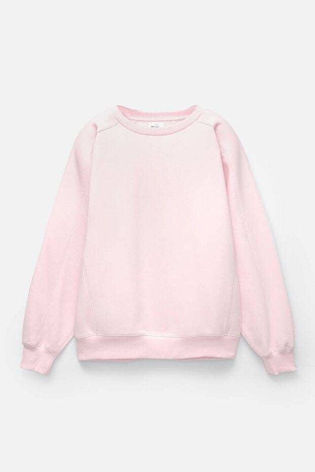 Oversize dikişli sweatshirt - 4