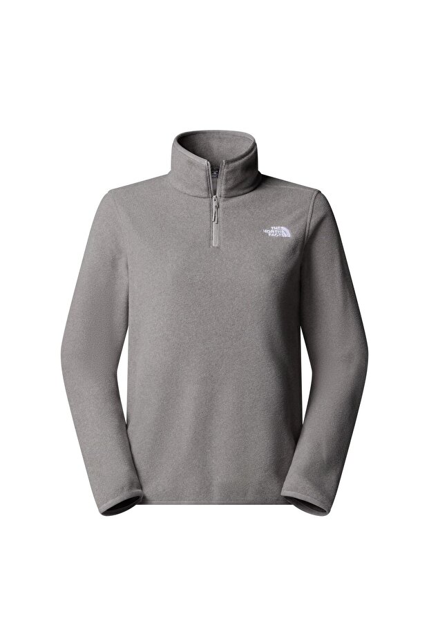 W Glacier Fleece 1/4 Zip Jacket Women's Jacket Nf0A8D2Jcqi1 Grey-M