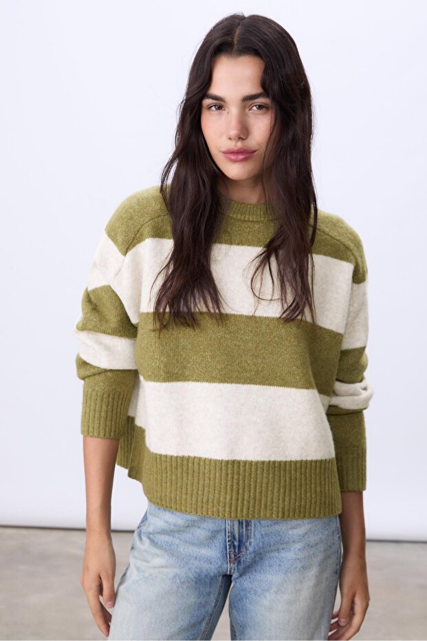 Basic yumuşak örgü kazak - 1