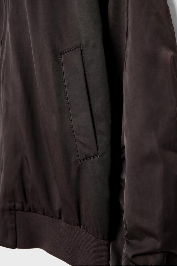 Kombine bomber ceket - 7