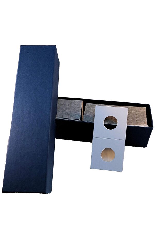 Single Row Storage Box & 100 2x2 Holders for NICKELS by