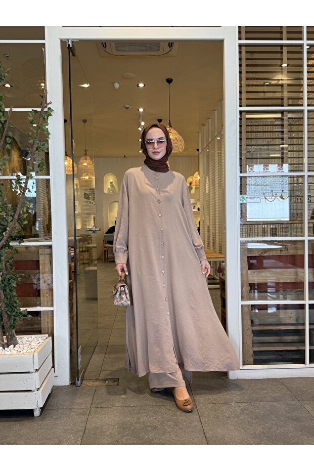 طقم حجاب إفسون موديل المنك 541 - 1