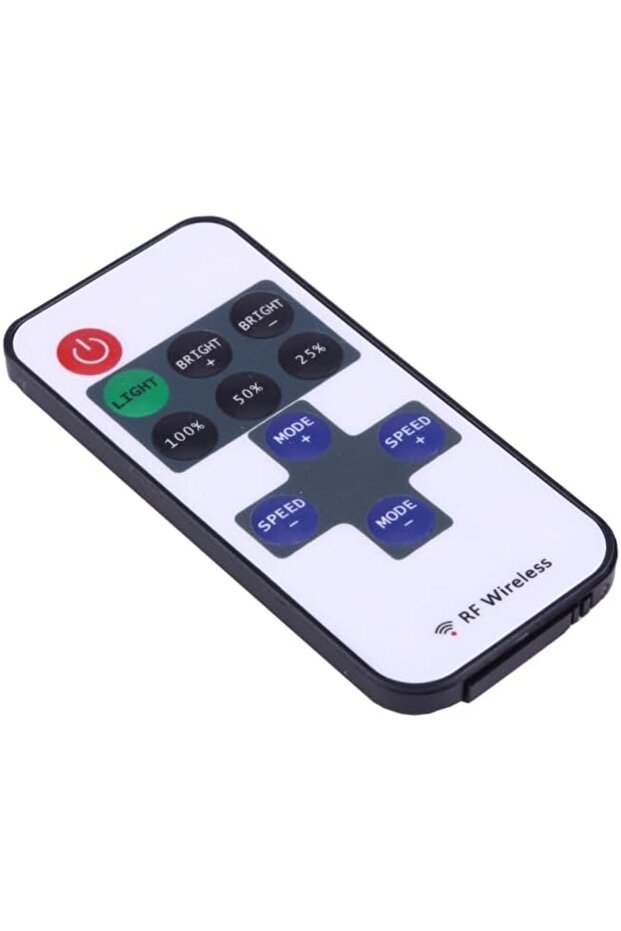 Mini Single Color LED Controller with 11 Keys RF Remote Control, DC 5-24V (White) - 6
