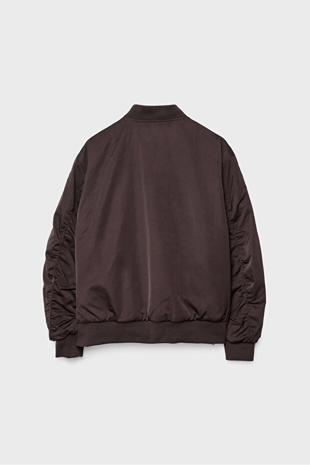 Kombine bomber ceket - 6