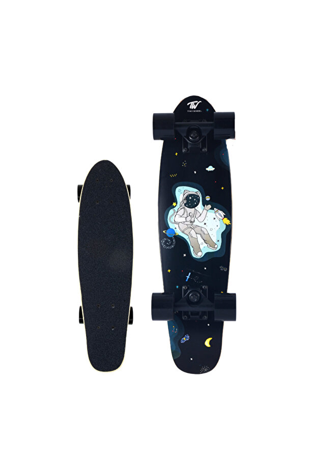 Tiny Wheel - Space-themed "tiny" skateboard - 1