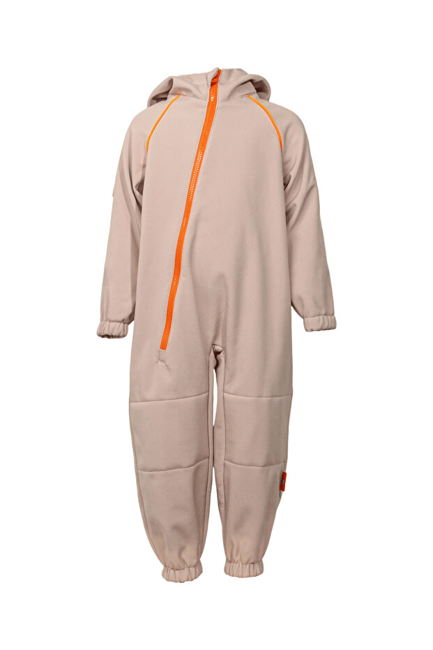 Softshell jumpsuit-Light Pink - 1