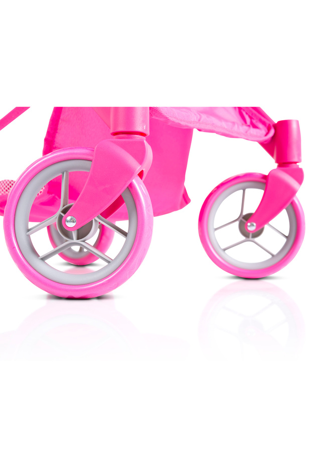 Transformable doll stroller Vicky Pink 6202 - 7