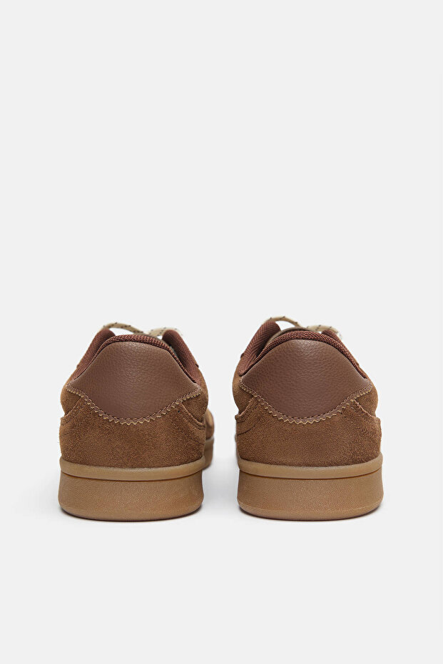 Süet deri spor ayakkabı - 3