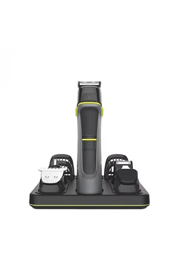 5-in-1 Men's Grooming Kit with Digital Display, USB Charging, Hair Clipper, Micro Shaver
