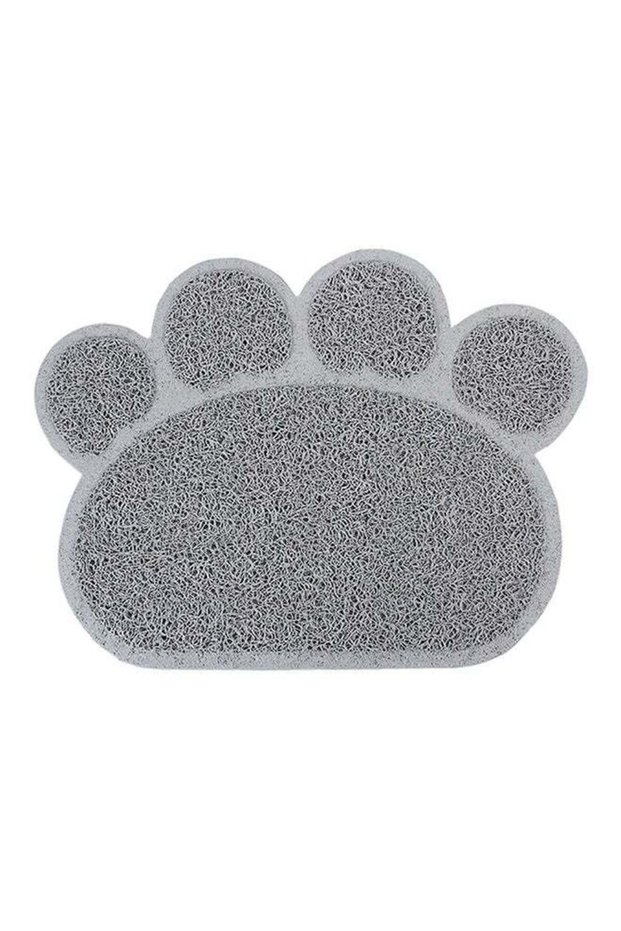 Cat Paw Bathing Mat Grey 40x30centigram