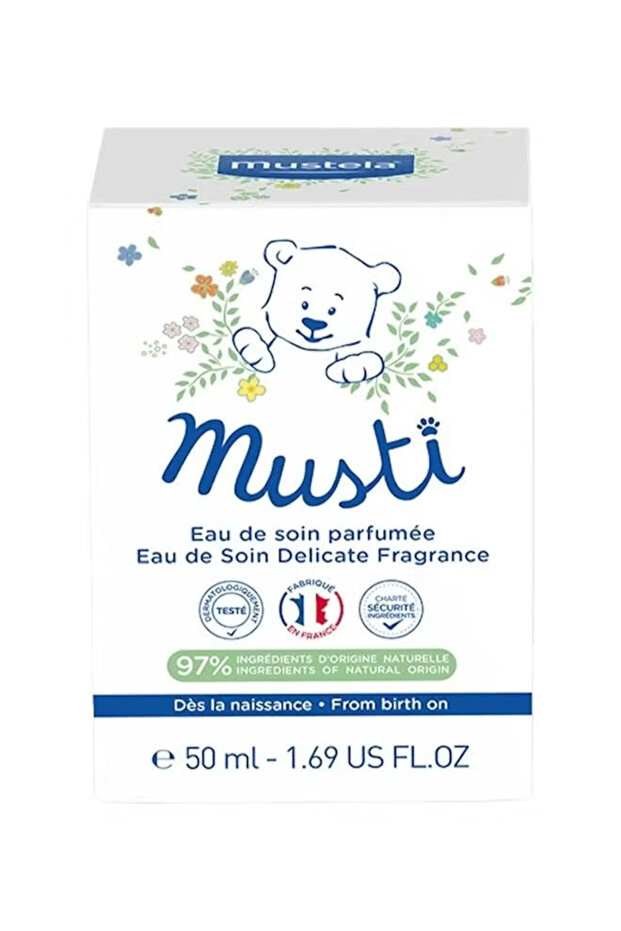 Musti Eau de Soin Delicate Fragrance – 50 ml