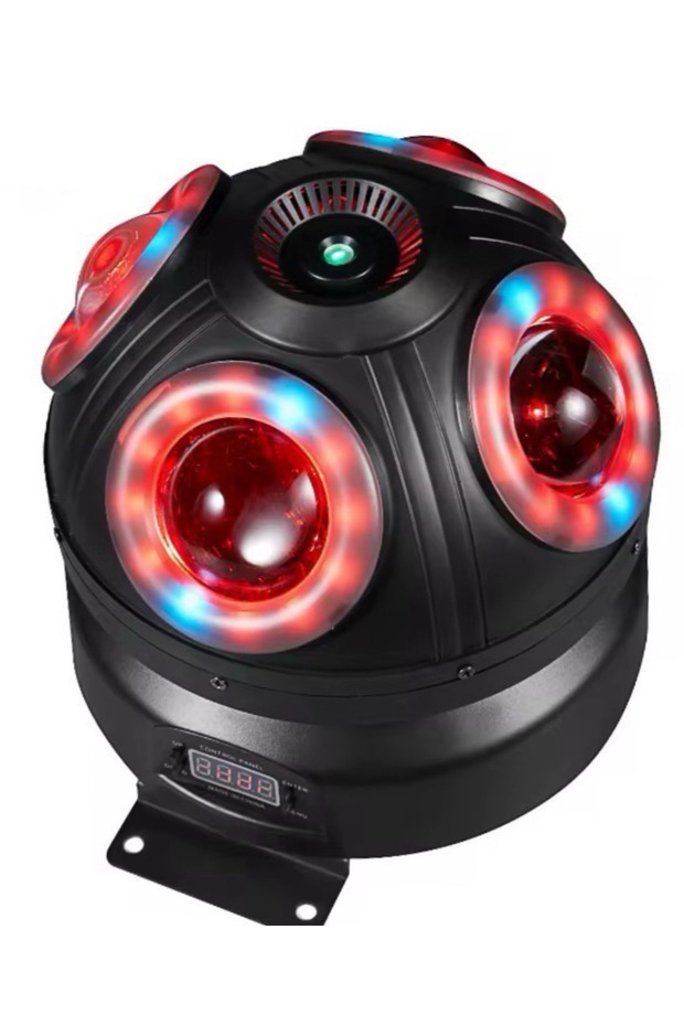 DİSCO BALL 4X10 WATT LED 4IN1 BEAM-STROBE-LAZER ROBOT IŞIK - 1