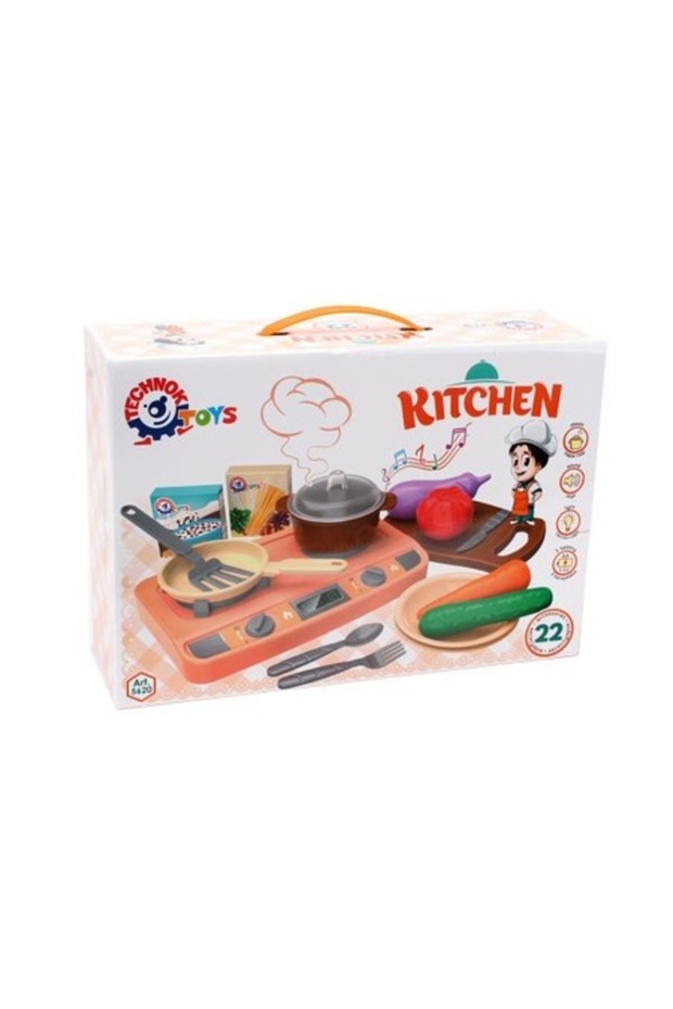 Комплект печка с кухненски аксесоари Toys - 1
