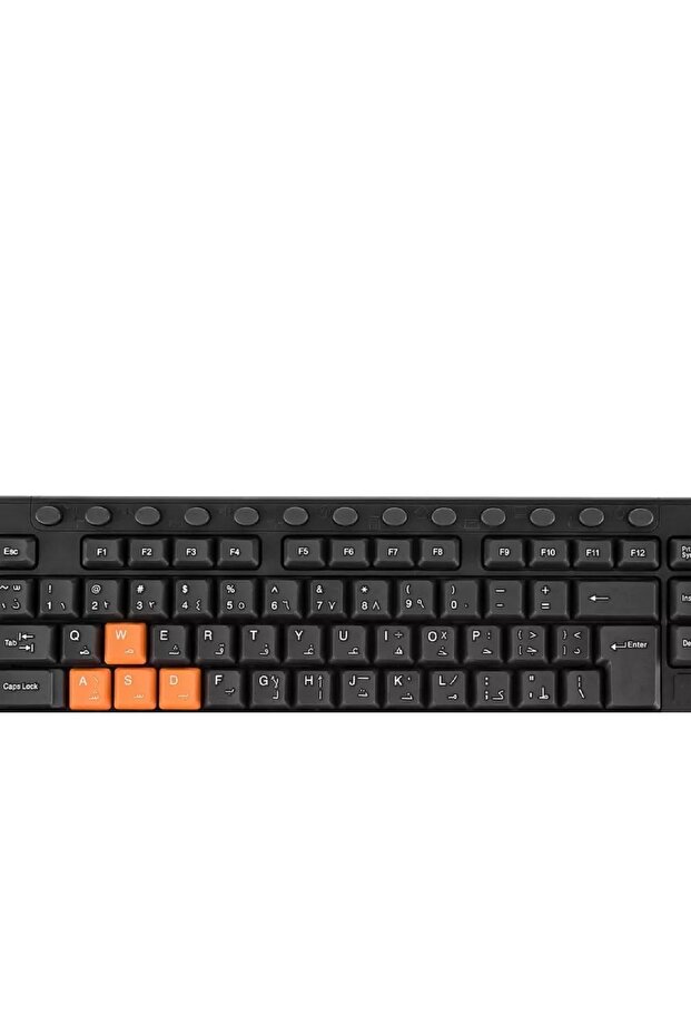 لوحة مفاتيح USB متعددة الوسائط مع أزرار ملونة - 4