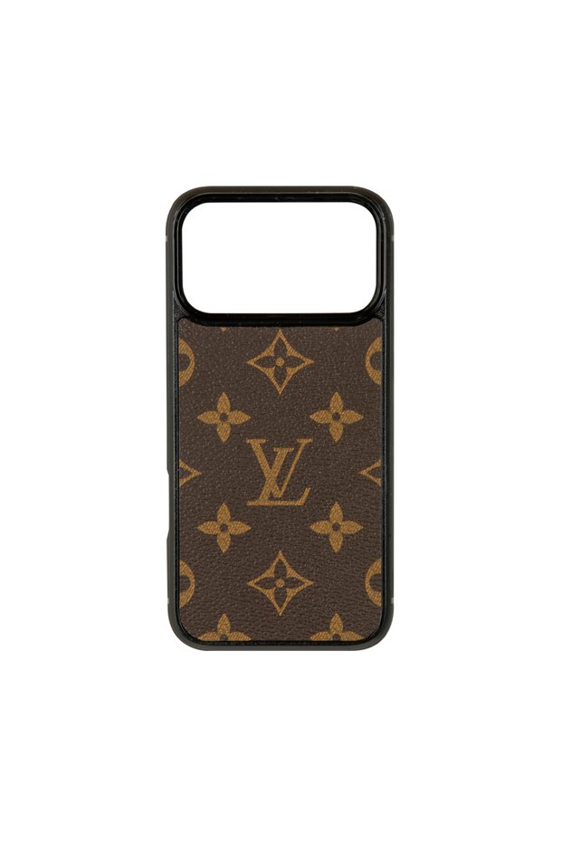 Brown Leather Phone Case Dk178 iPhone 17 Promax