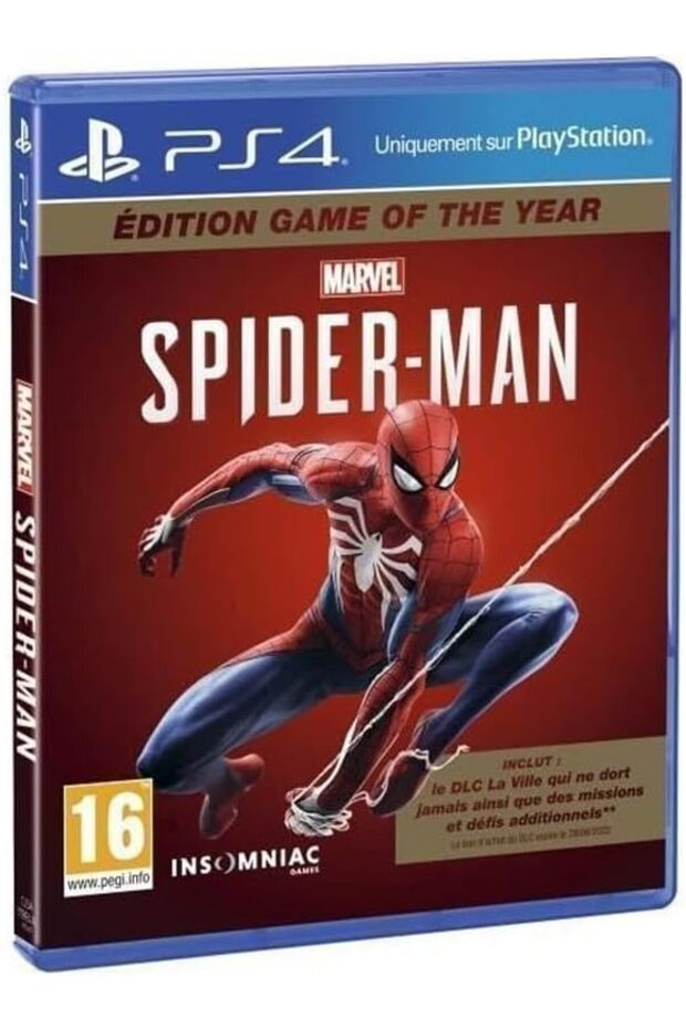 لعبة Marvel's Spiderman Goty PS4