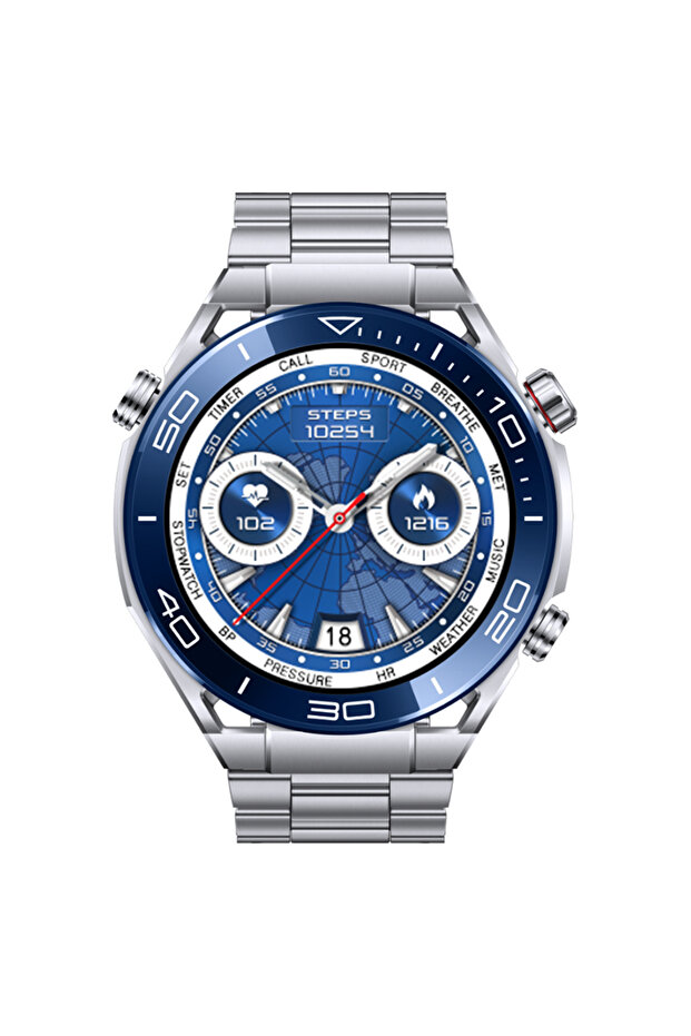 2023 New Luxury Men's Smart Watch HW 5 MAX with 3 Straps