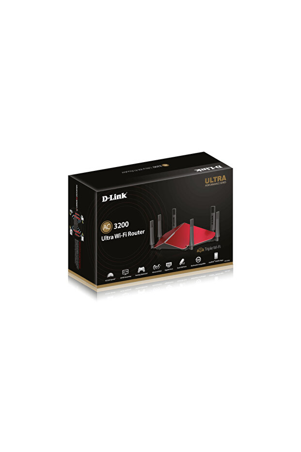جهاز توجيه سحابي DIR-890-L AC3200 ثلاثي النطاق جيجابت
