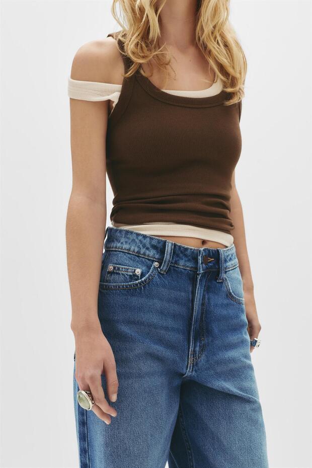 Geniş paça jean - 3