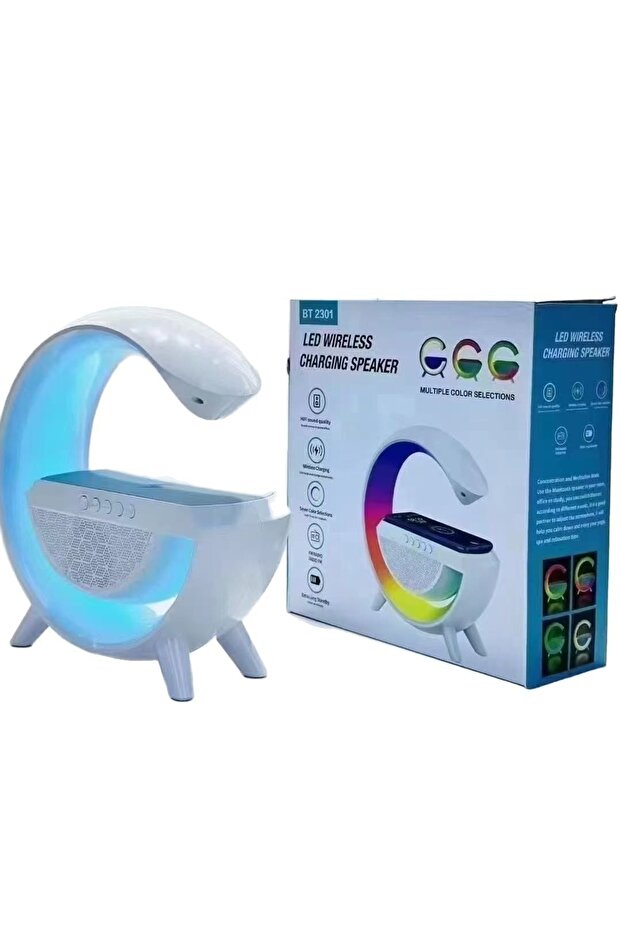 G shape Led Desk Lamp with wireless charger - 2