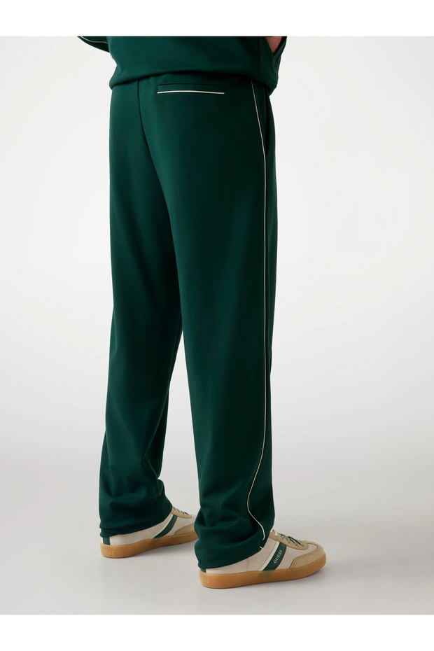 Interlock Erkek Yeşil Slim Fit Eşofman Altı M5YB18KCBR2-G8U1 - 3