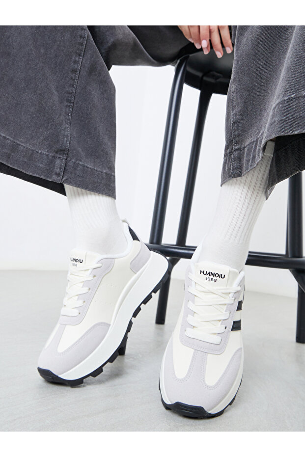 Women Sporty Striped Sneakers
