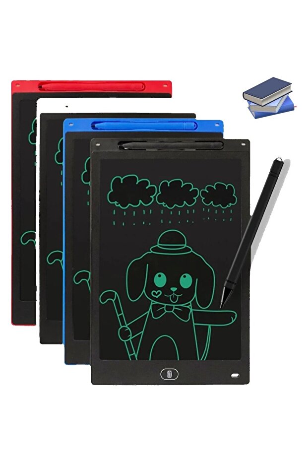 تابلت للكتابة LCD مقاس 8.5 بوصة متوافق مع قلم الرسم الرقمي ولوحة الكتابة وملاحظات الرسم والكتابة والكمبيوتر اللوحي التعليمي