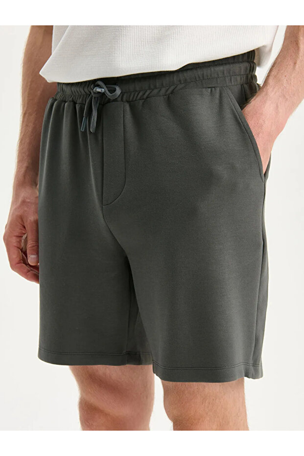 LCW VisionYeşil Standart Kalıp Erkek Şort - 3