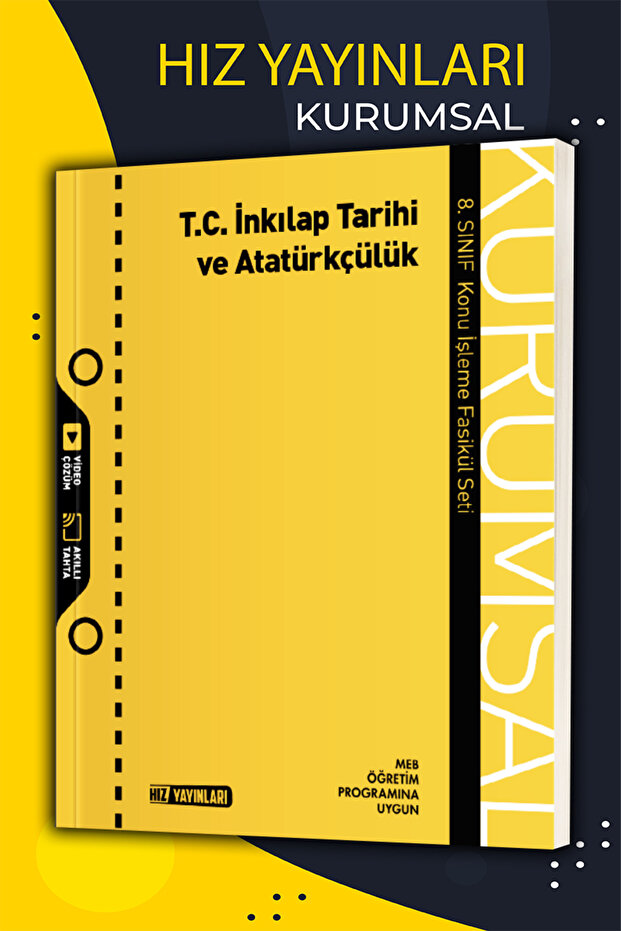 2026 LGS 8.Sınıf T.C. İnkılap Tarihi ve Atatürkçülük Konu İşleme Fasikül Seti Kurumsal - 1