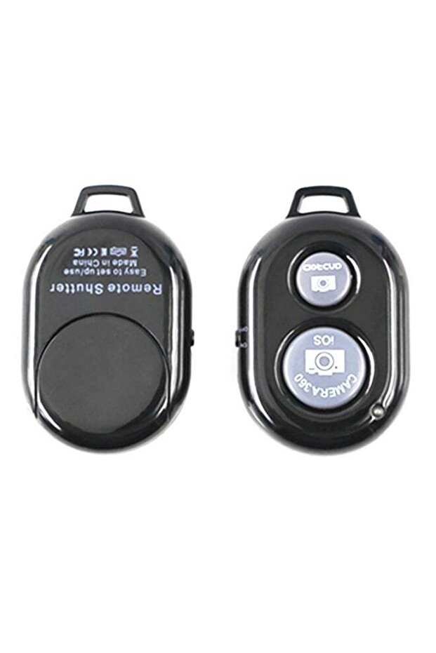 جهاز تحكم عن بعد عالمي للصور الشخصية بتقنية البلوتوث - أسود - 1