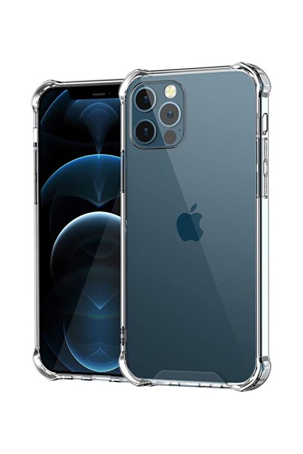غطاء حماية شفاف لهاتف Apple iPhone 12/12 Pro